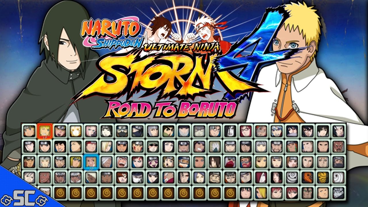 Naruto Shippuden Ninja Storm 4 Road To Boruto psp mod